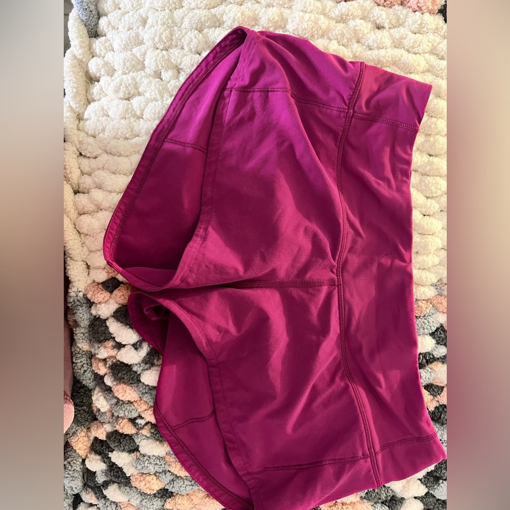 Lululemon speed up shorts 2 inch